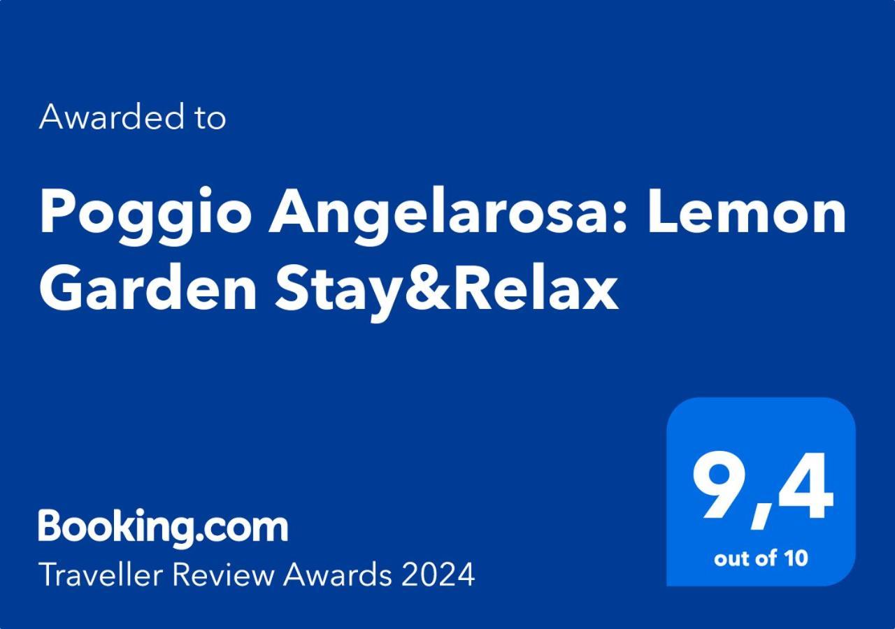 Poggio Angelarosa: Lemon Garden Stay&Relax Scala Kültér fotó